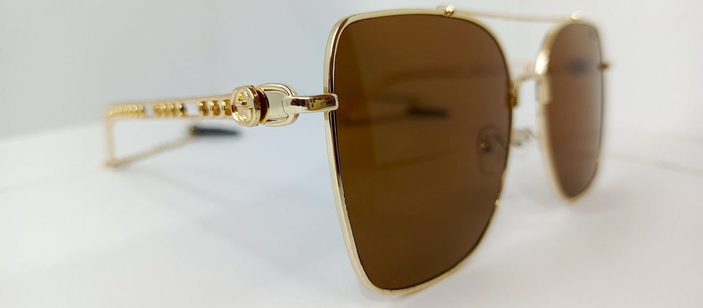 Original Gucci Round Sunglasses GG0724S-003 | With Free Glasses Cover